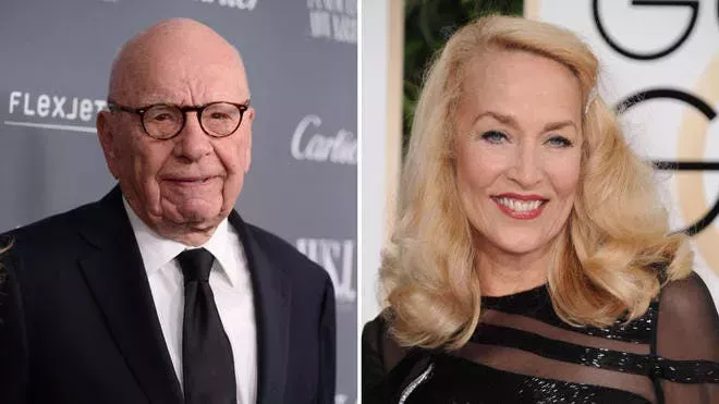 ¿Es el divorcio de Jerry Hall y Rupert Murdoch un reflejo de la sucesión?