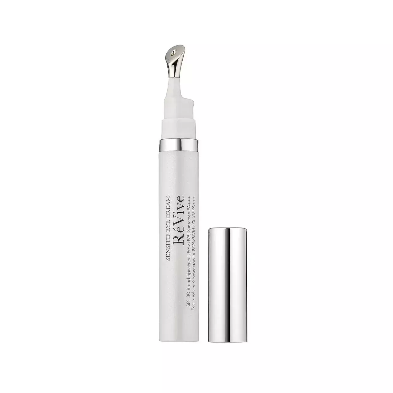 revive sensitif eye cream on white background 