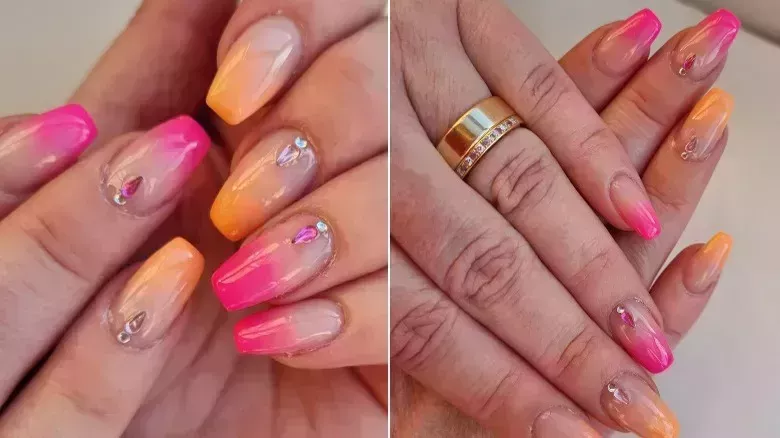 Las uñas francesas desteñidas son la tendencia que lleva el moderno ombré a una manicura clásica