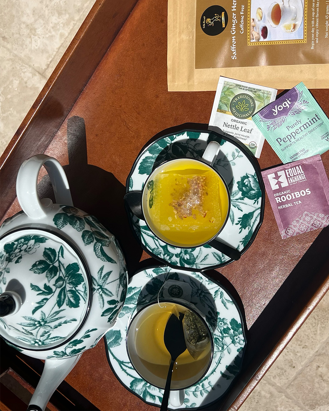 La nueva rotación semanal de tés de Kourt durante su embarazo