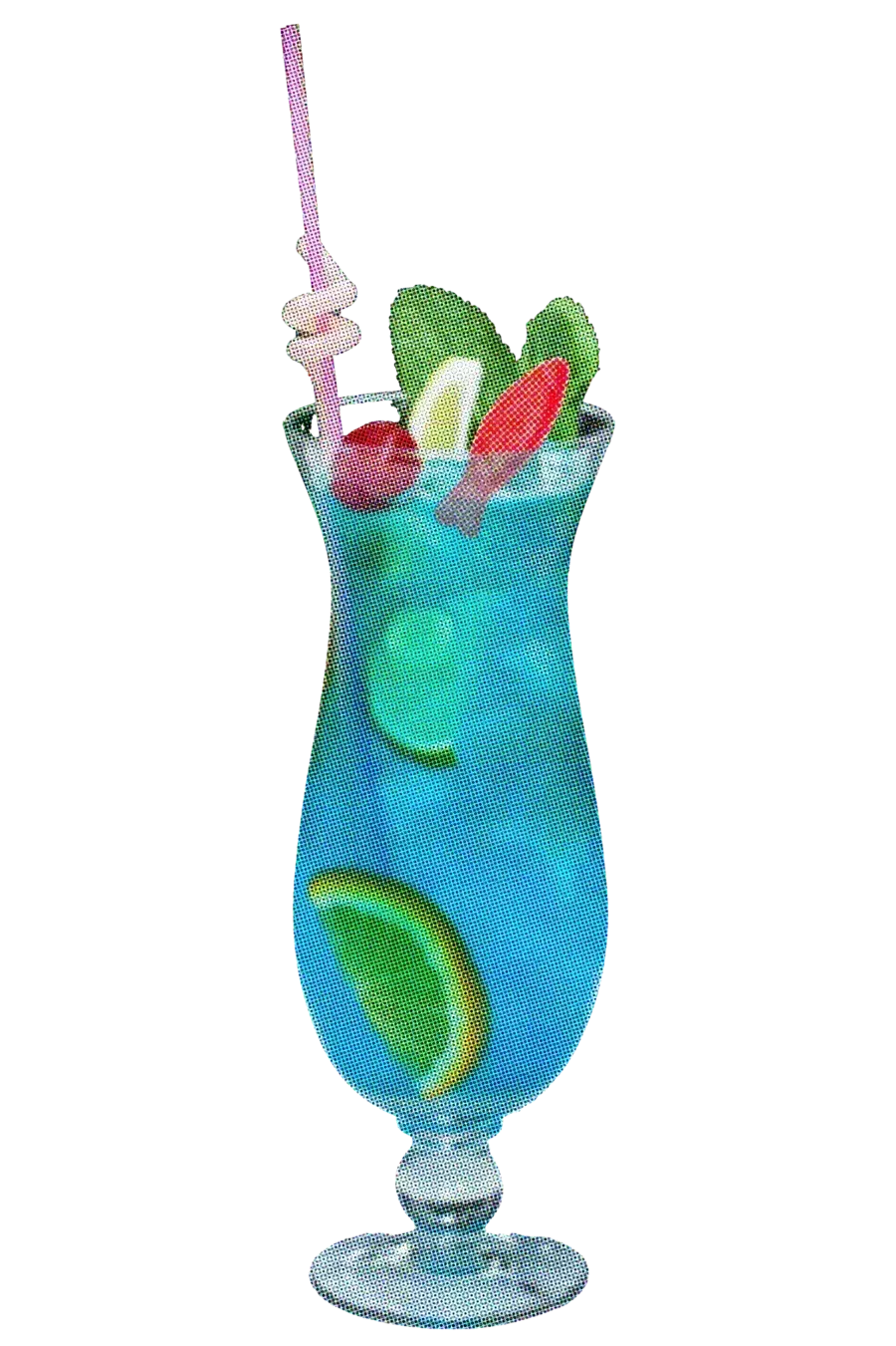 Blue Lagoon 818 Cocktail