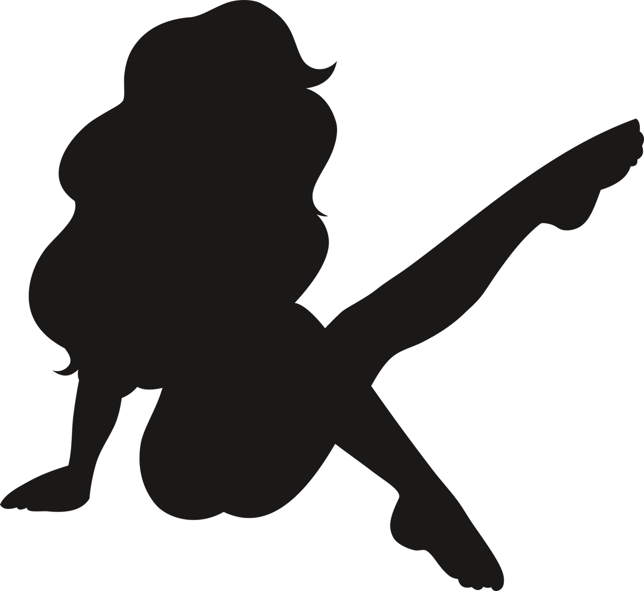 ¿Qué significa piernas contorneadas?