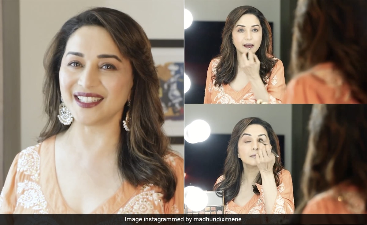 El "Quick Festive Glam" de Madhuri Dixit es la elección perfecta para esta temporada