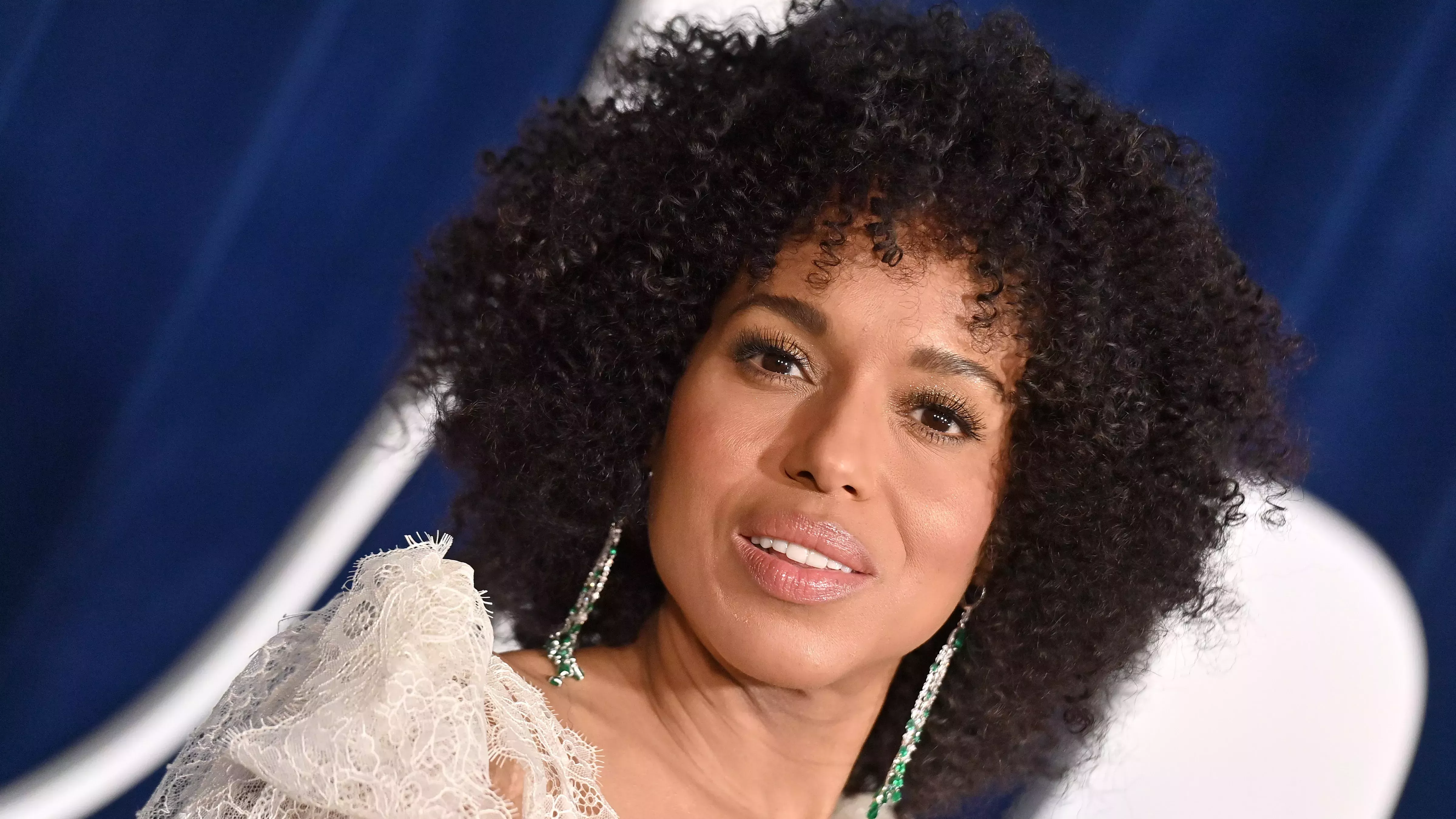 No sabía lo bien que le quedaba el pelo naranja a Kerry Washington hasta hoy
