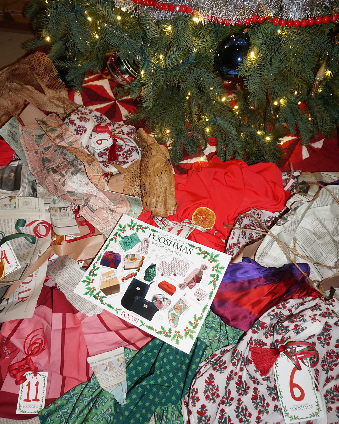 Cómo envolvimos de forma sostenible nuestro correo navideño de 2023