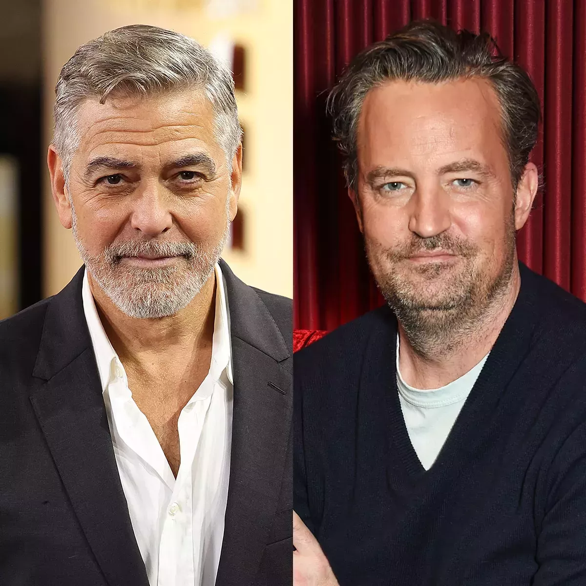 George Clooney dice que Matthew Perry no era feliz en Friends