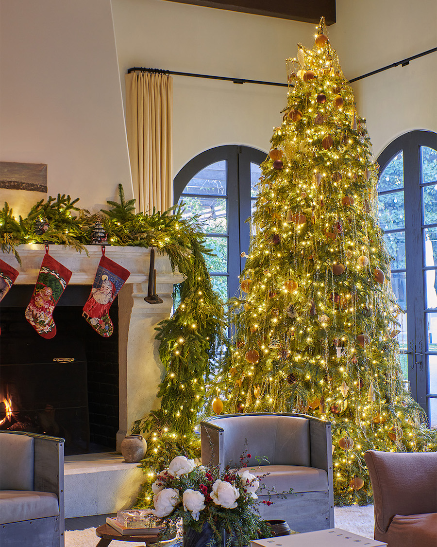 La alegre decoración navideña de Kendall Jenner