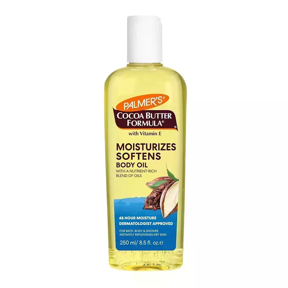 Palmer's Cocoa Butter Formula Body Oil on white background