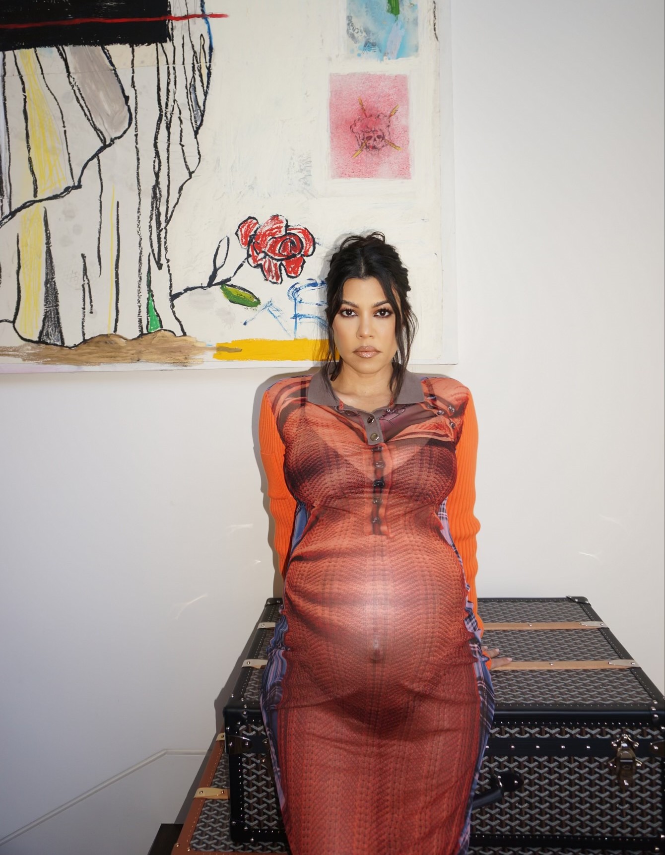 Lo que Kourt metió en la maleta del hospital