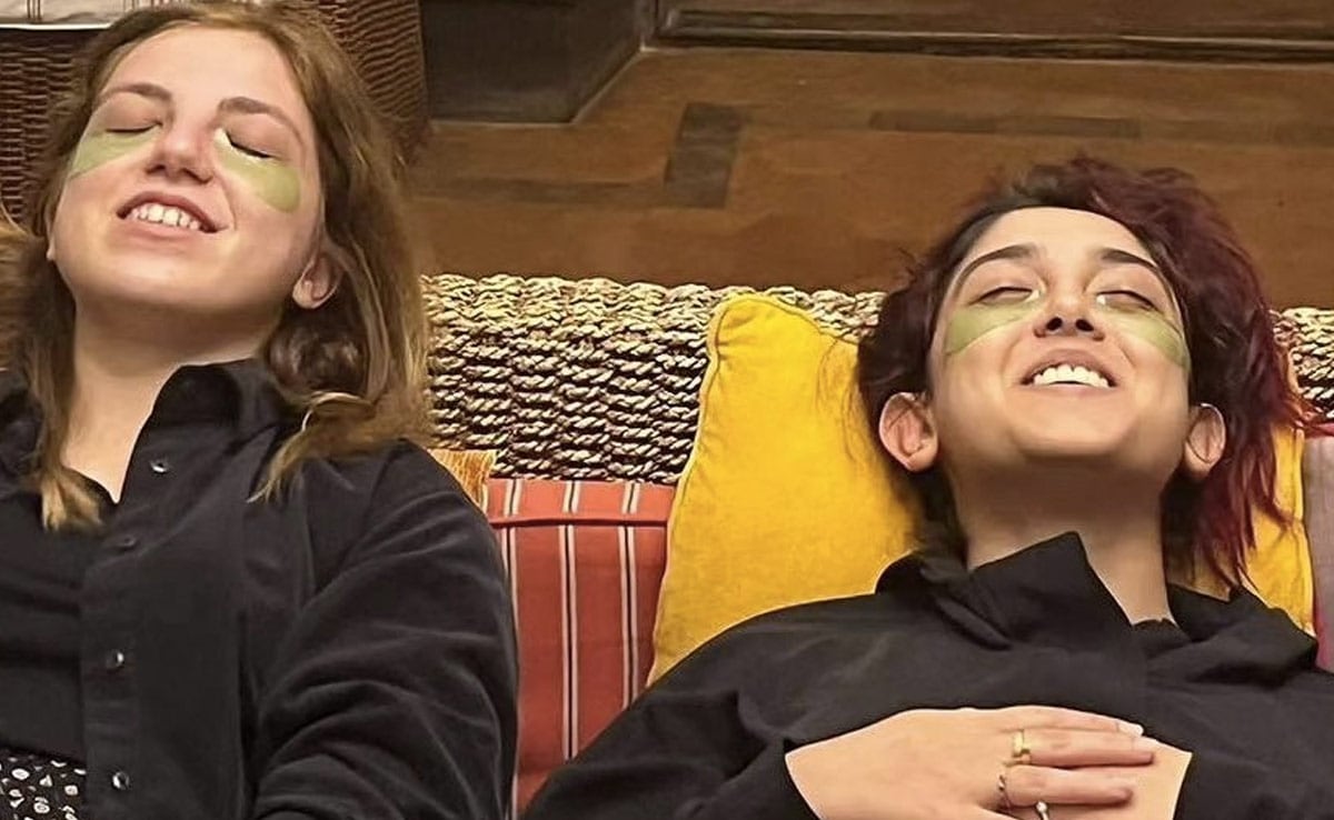 Mascarillas bajo los ojos y un nuevo color de pelo fueron algunas de las "cosas preboda" de Ira Khan