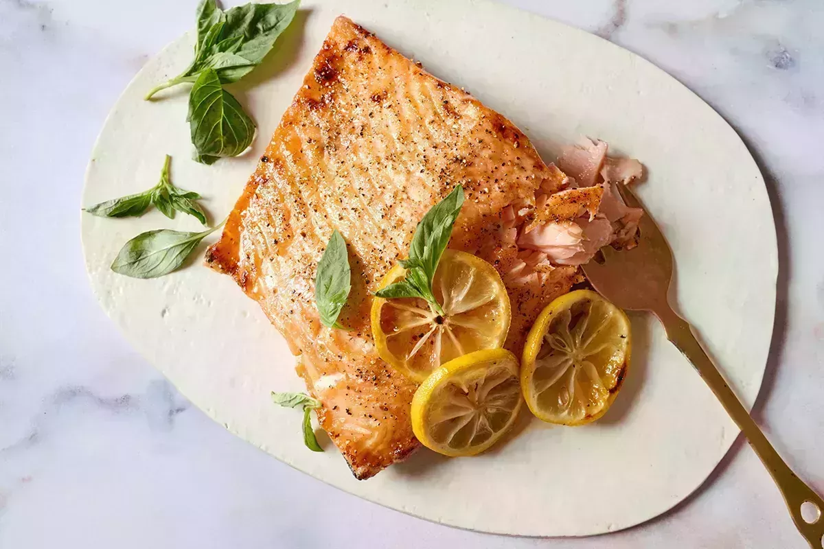 manuka honey glazed salmon 2