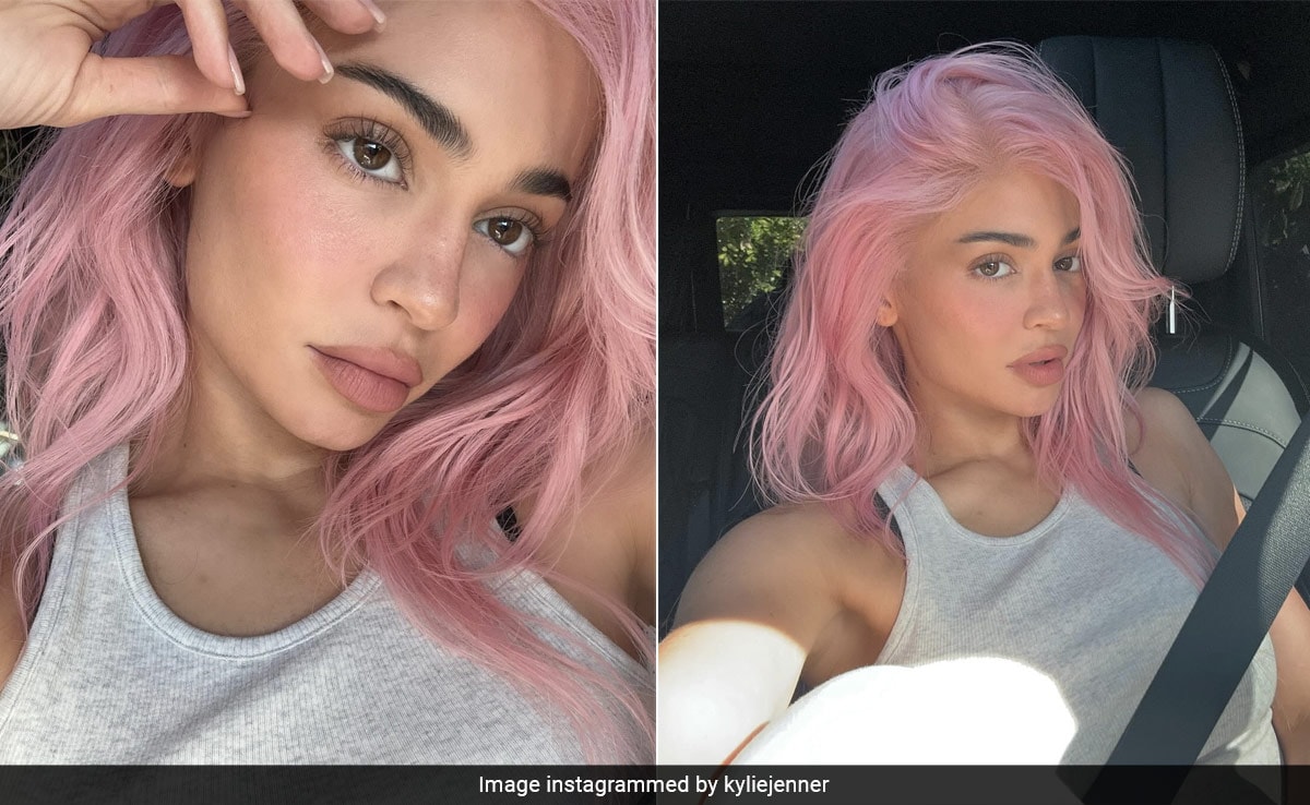"¿Te acuerdas de mí?", pregunta Kylie Jenner. Con su llamativo pelo rosa chicle, casi no nos acordamos