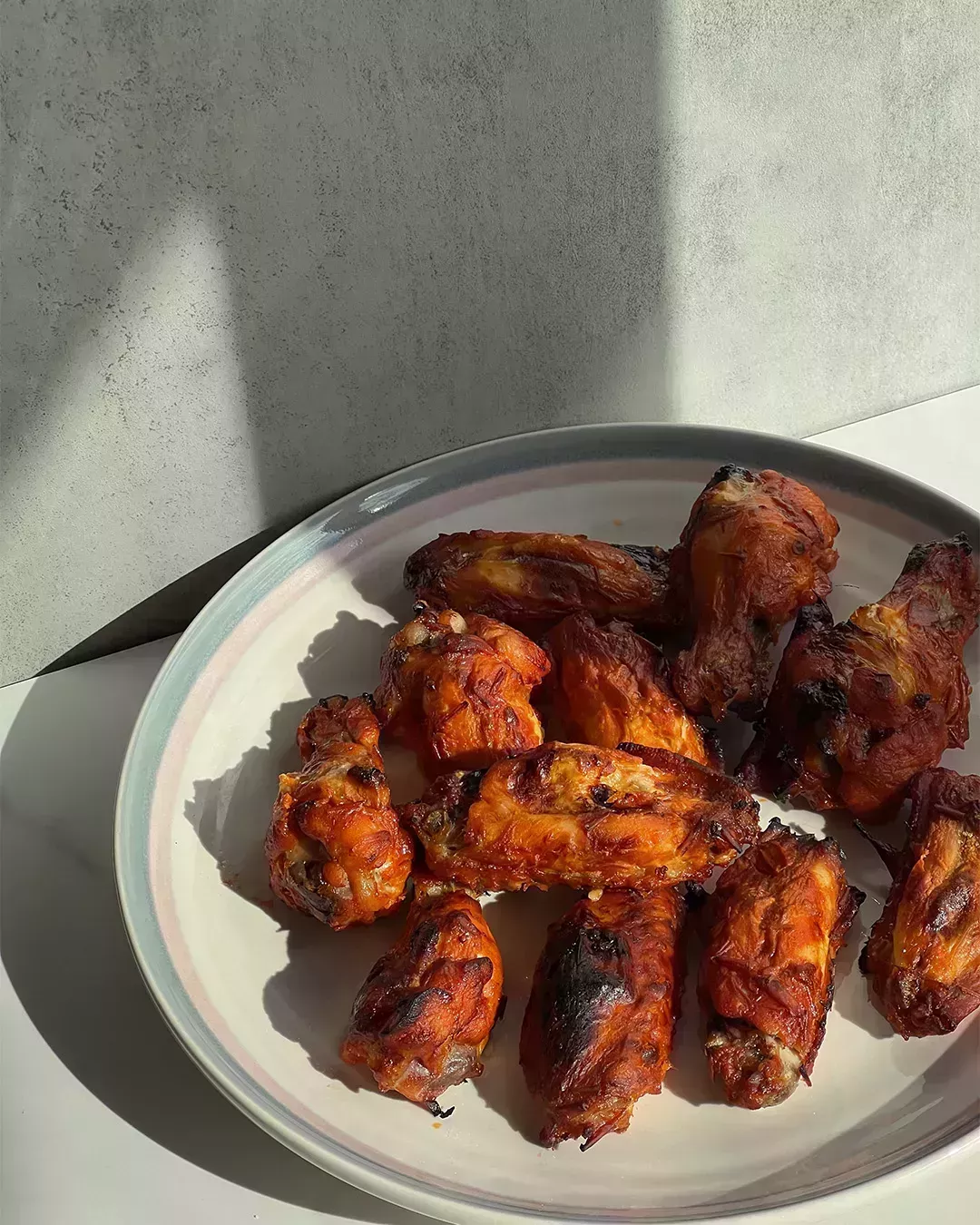 Baked Harissa Chicken Wings-2