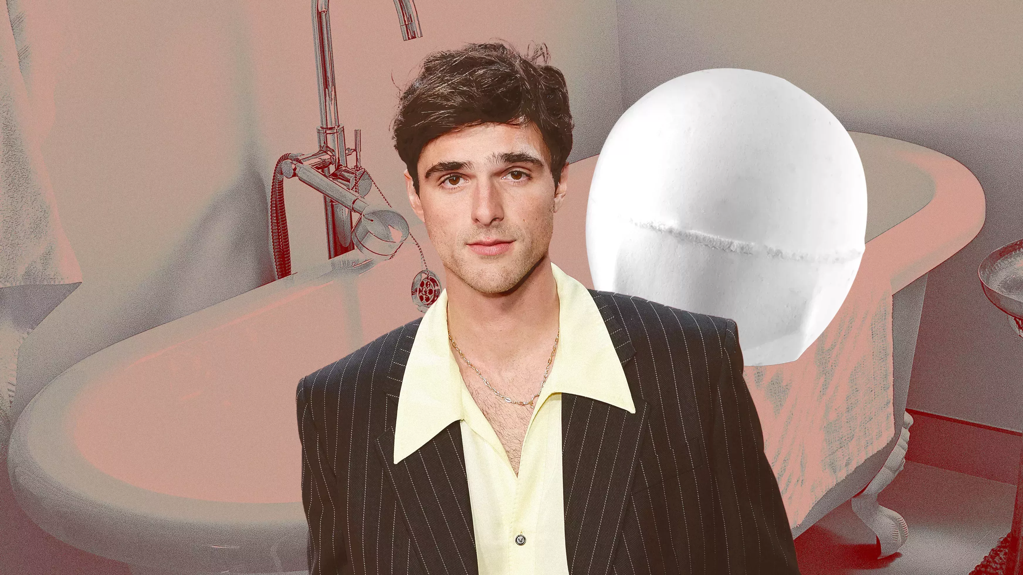 Mi Imperio Romano es la bomba de baño de Lush inspirada en la escena de la bañera "Saltburn