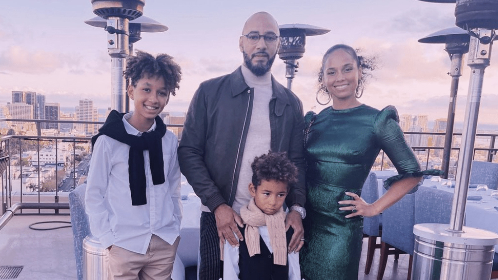 Conoce a los dos hijos de Alicia Keys y Swizz Beatz