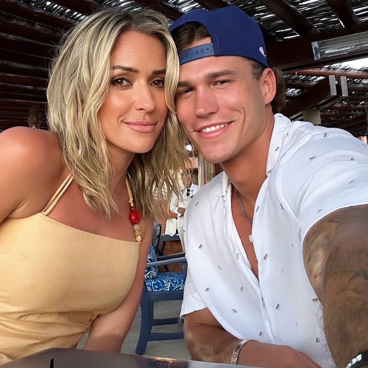 Kristin Cavallari bromea con que su novio Mark Estes se parece a Heath Ledger