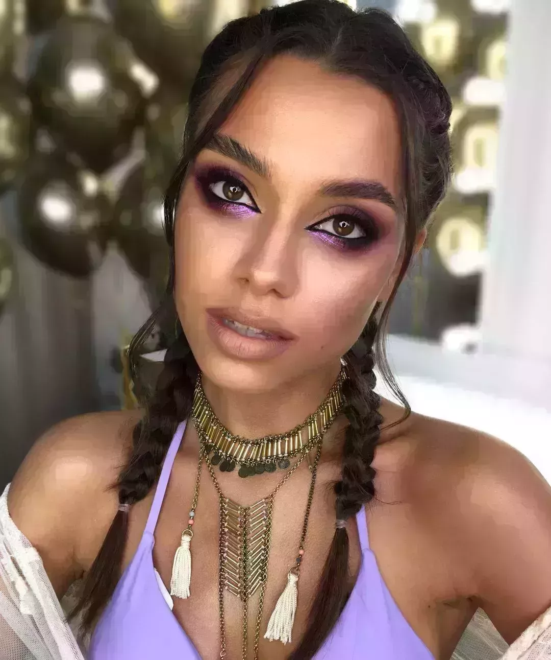 20 ideas de maquillaje boho que vale la pena probar para todas