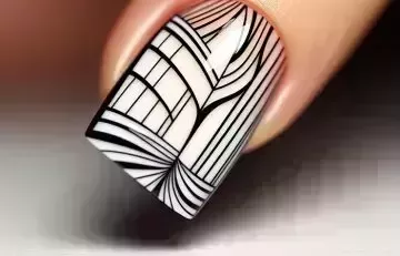 50 mejores ideas de diseño de uñas negras para manicuras con estilo