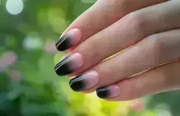 50 mejores ideas de diseño de uñas negras para manicuras con estilo