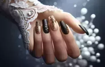 50 mejores ideas de diseño de uñas negras para manicuras con estilo