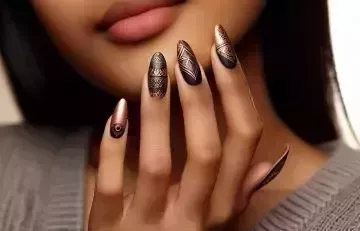 50 mejores ideas de diseño de uñas negras para manicuras con estilo