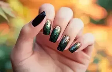 50 mejores ideas de diseño de uñas negras para manicuras con estilo