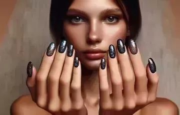 50 mejores ideas de diseño de uñas negras para manicuras con estilo