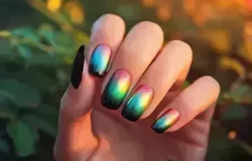 50 mejores ideas de diseño de uñas negras para manicuras con estilo