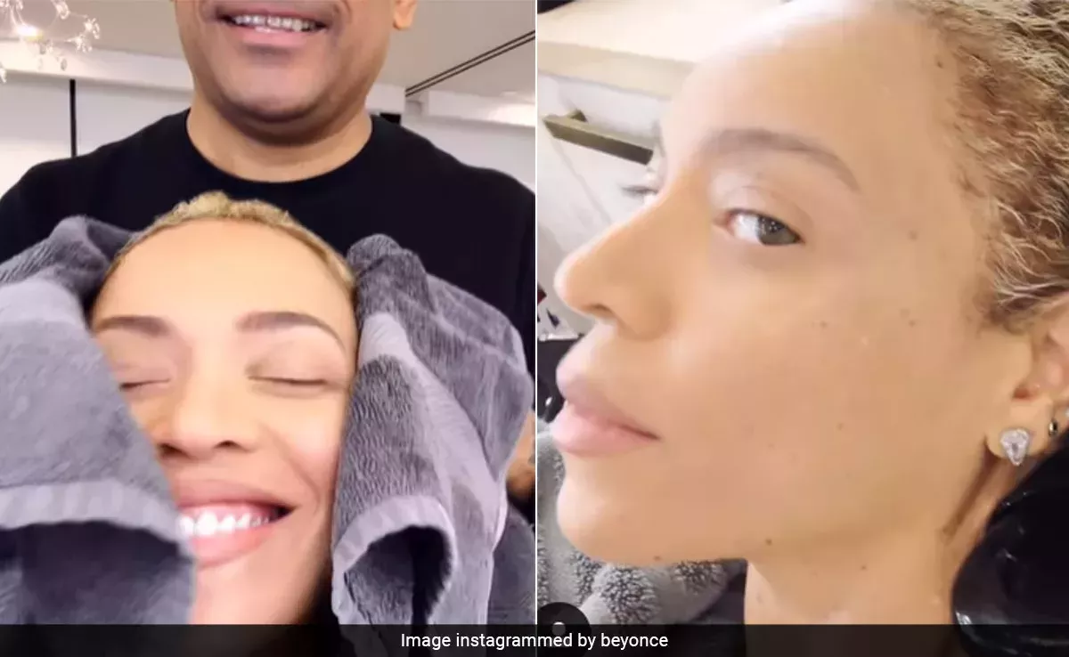 Beyonce mostró lo sano que luce su pelo natural incluso después de 