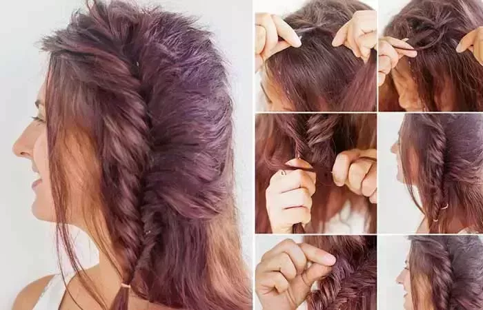Cómo trenzar el pelo con capas: Tutorial paso a paso