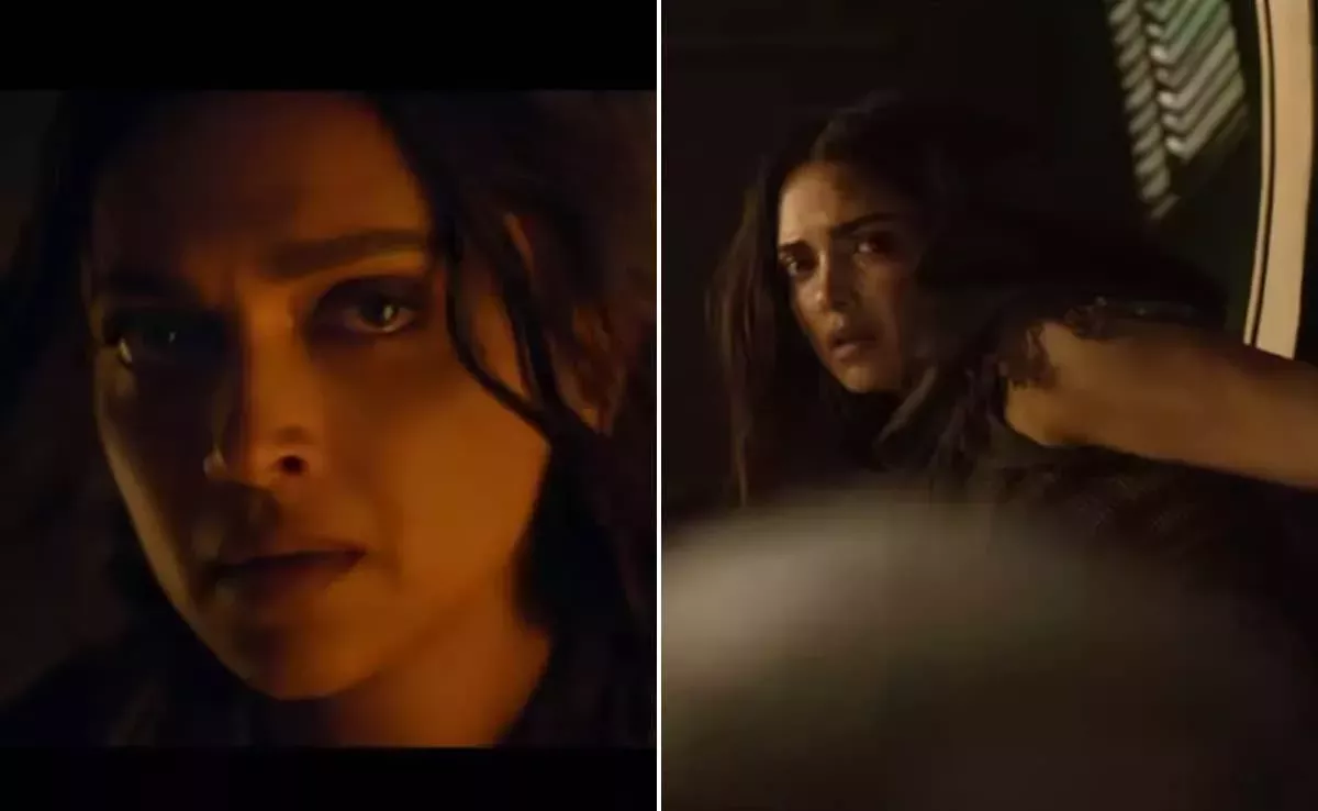 Para combinar con los tonos terrosos de Kalki 2898 d.C., la belleza cruda de Deepika Padukone se sumerge en el futuro