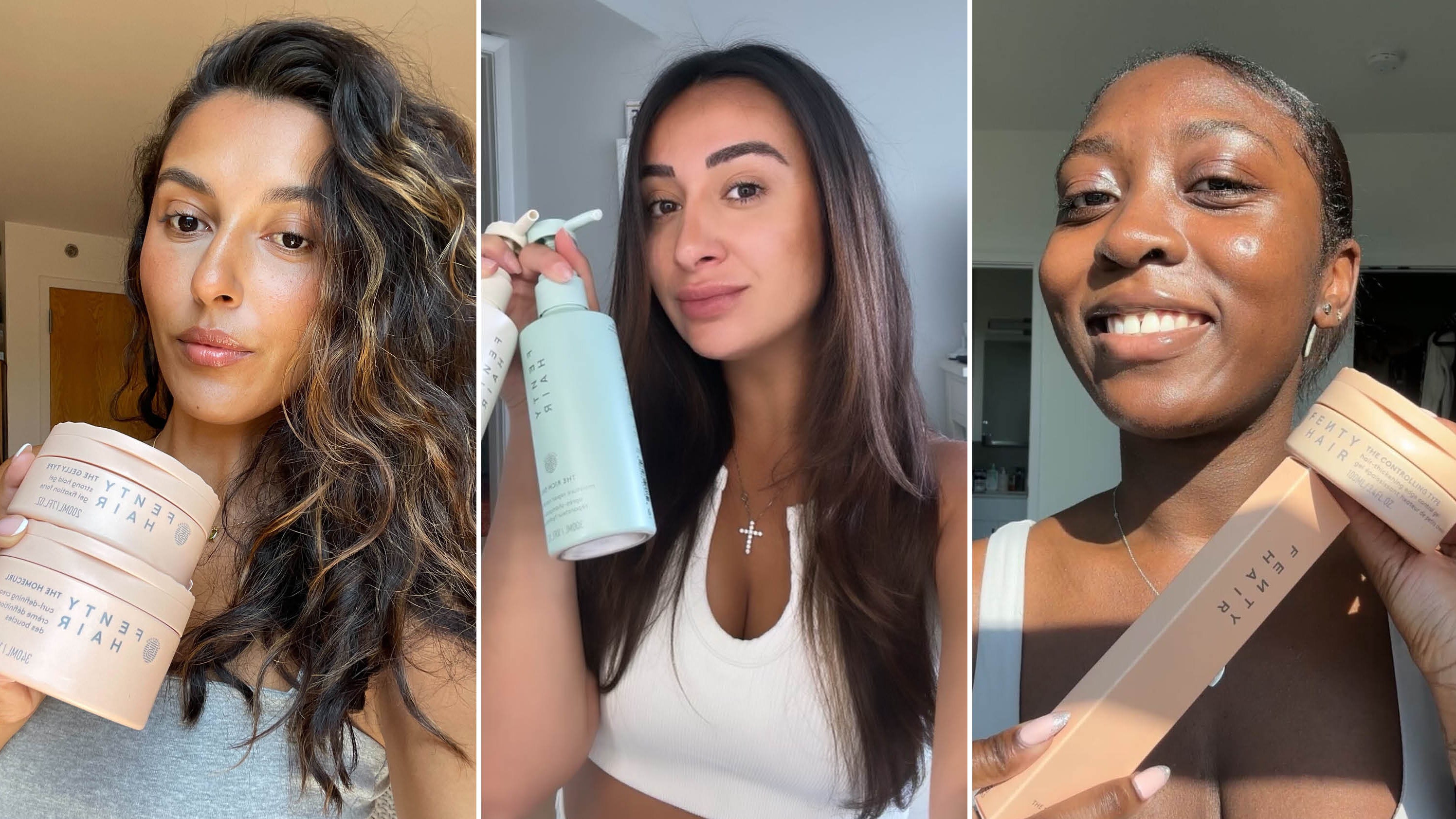 Probamos Fenty Hair en 3 tipos de cabello diferentes