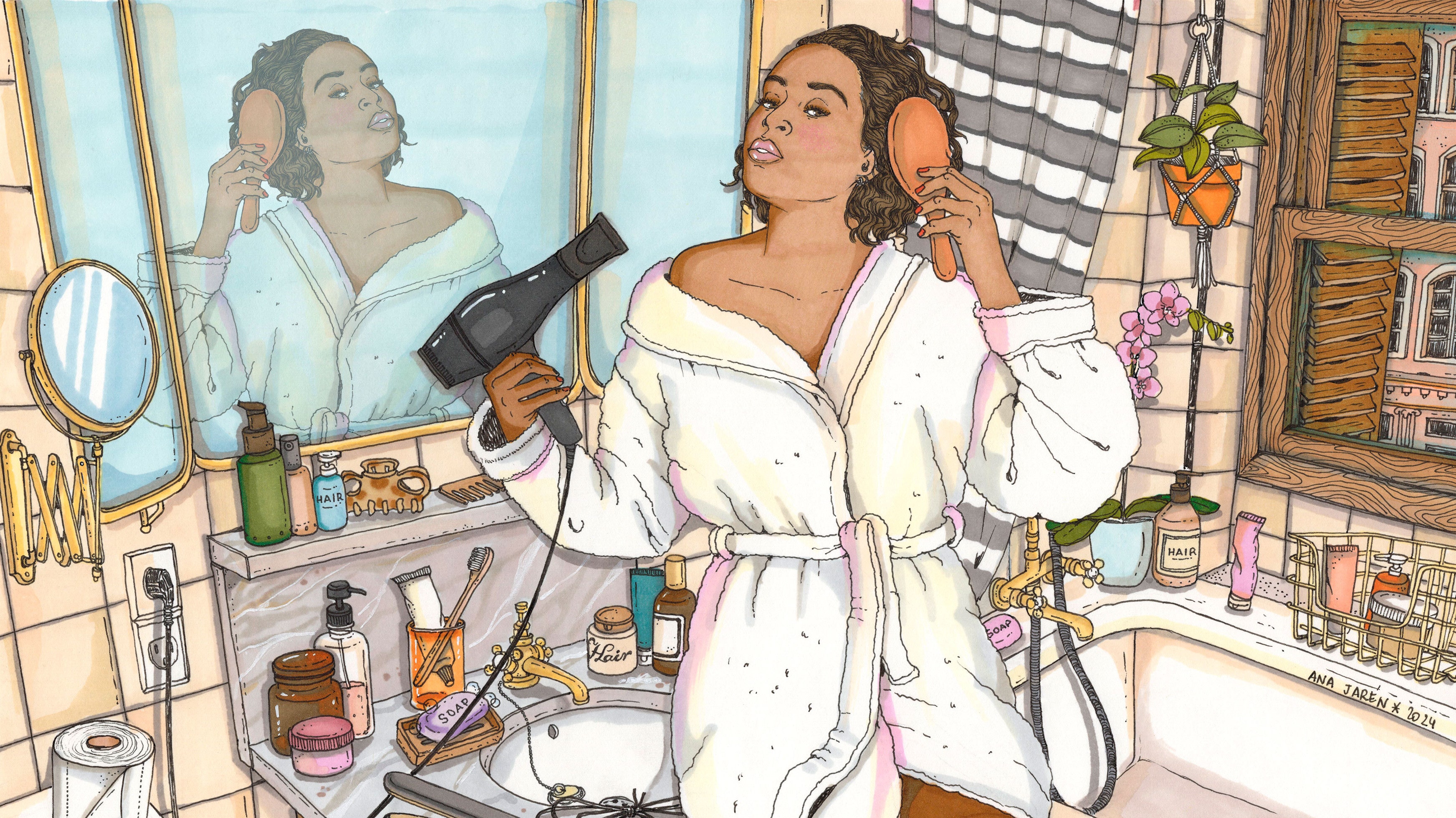 Mi "pelo domado por el calor" podría estar dañado por el calor