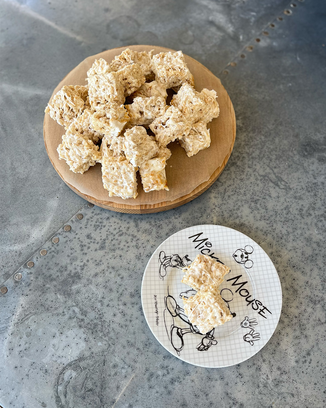 Receta vegana de Rice Crispy Treats de Kourt