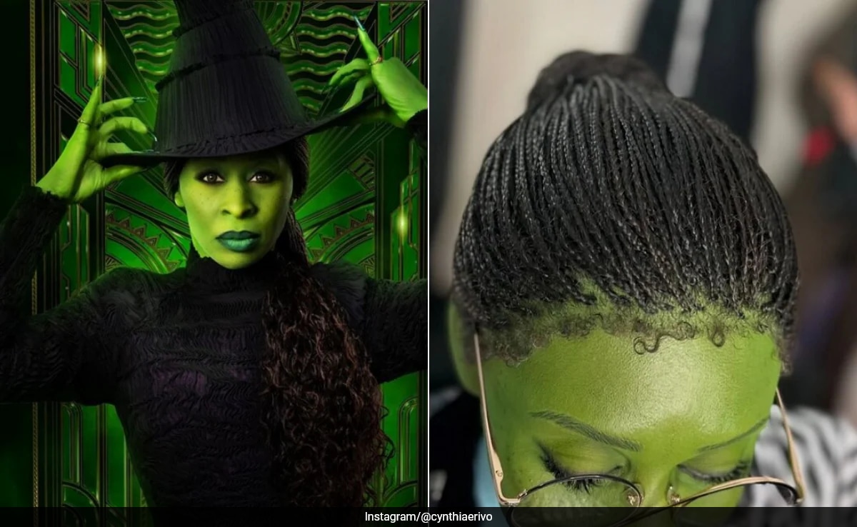 Cynthia Erivo como Elphaba en Wicked: 4 pelucas y 3 tonos de cabello