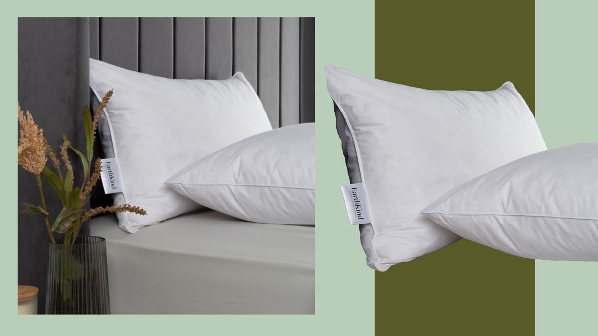 Reseña de la almohada EarthKind Feather & Down Support: un giro ético en un tipo de almohada tradicional
