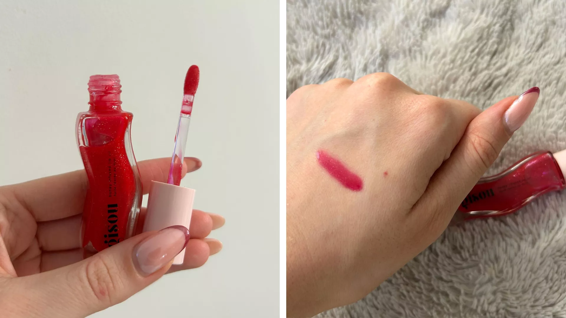 Normalmente evito el labial rojo, pero llevaré esta sutil compra para Navidad