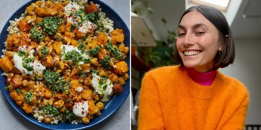 Una chef que creció con la dieta mediterránea comparte 3 recetas ricas en fibra que ella consume para su salud intestinal
