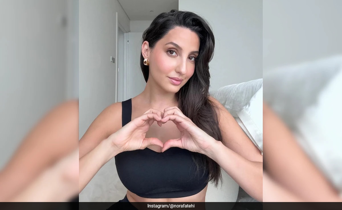 Todos los productos de cuidado de la piel vistos en el "Espacio de Belleza" de Nora Fatehi