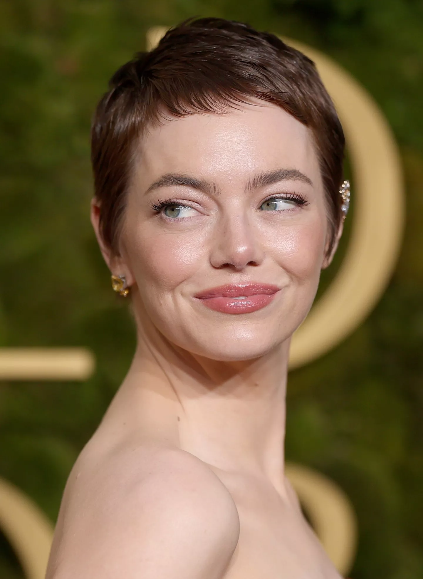 Emma Stone en los Golden Globes