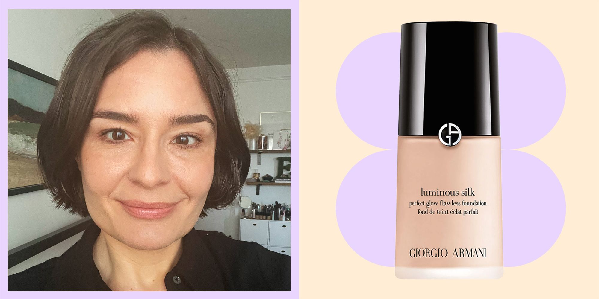 Soy una mamá de 45 años agotada. Esta base me hace lucir descansada y radiante.