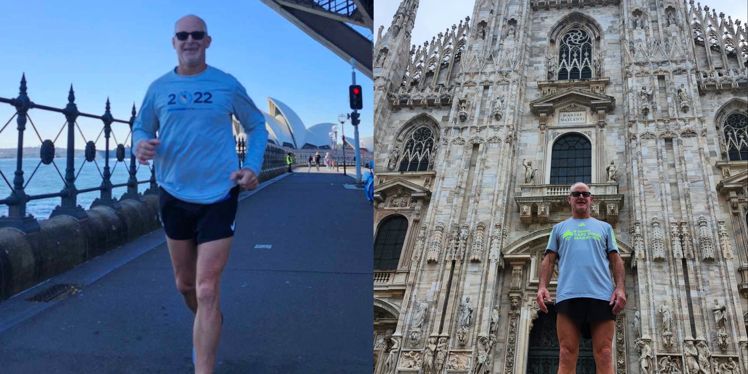 Un hombre que empezó a correr a los 55 años ha completado 50 maratones. Aquí hay 3 cosas que facilitaron mantenerse en forma.