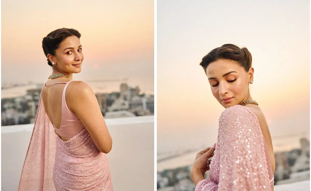 Alia Bhatt ofrece objetivos de belleza etérea para invitadas de boda con su glamur suave