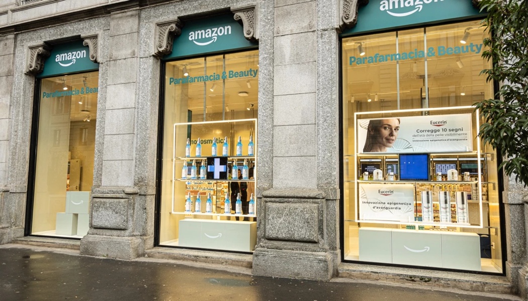 Amazon inaugura su tienda física de belleza y cuidado personal en Milán, Italia