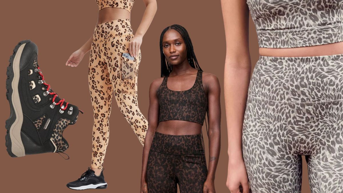 Escúchame, la ropa activa de leopardo es el nuevo negro - estos 9 estilos lo prueban