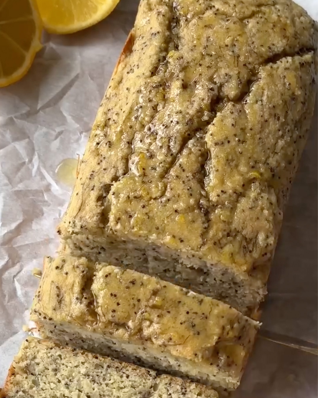 Pan de Plátano con Amapola y Limón