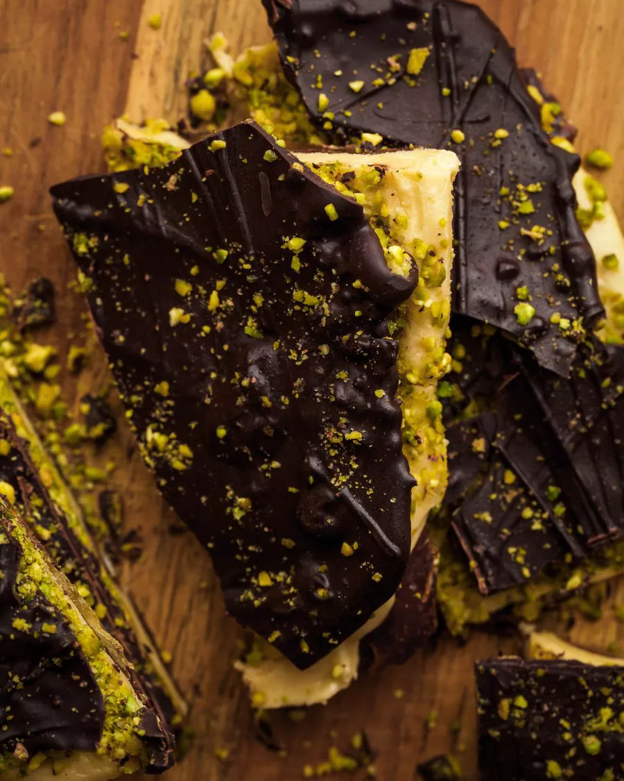 Tahini Pistachio Chocolate Bars-2