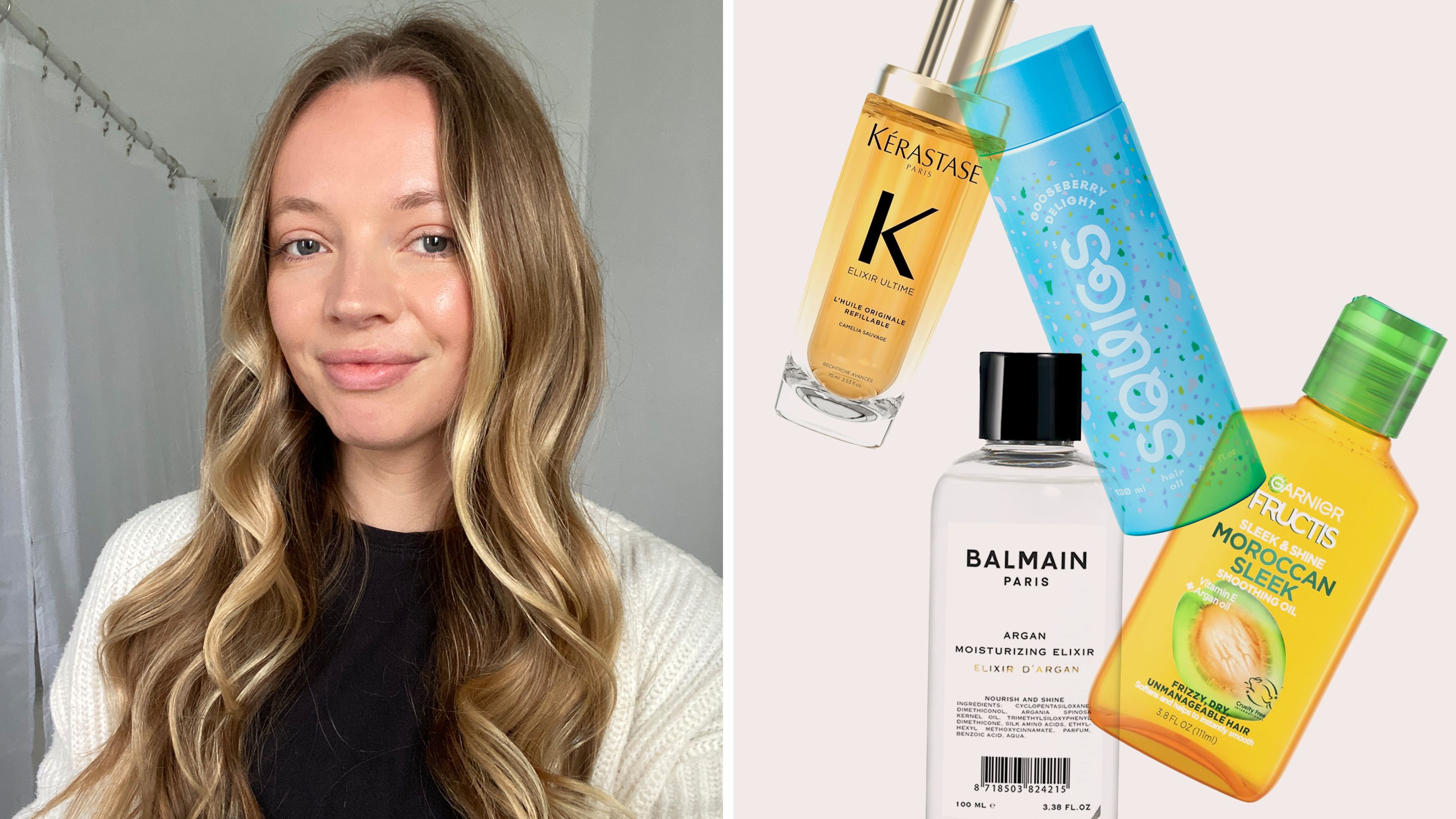 No todos los aceites para el cabello pesan sobre tus mechones