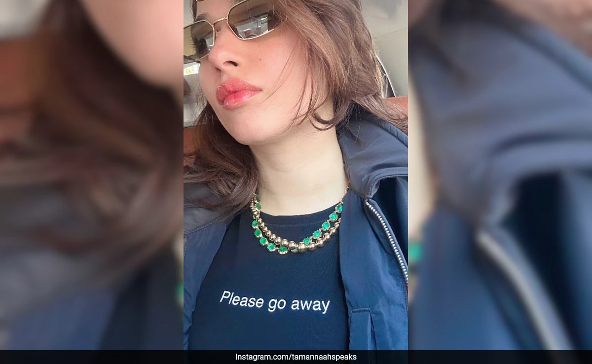 Los labios berry de Tamannaah Bhatia y su cabello desordenado marcan el glamour cotidiano