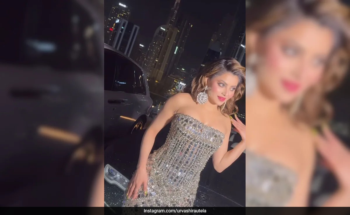 El Glamour de Cumpleaños de Urvashi Rautela: Ojos Engastados, Mejillas Ruborizadas y P labios Brillantes